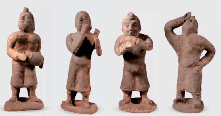 Wei Dynasty Terracotta Figurines